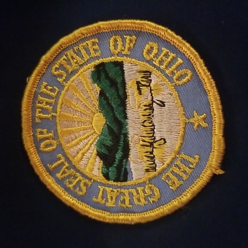 Vintage 70's Ohio seal patch